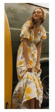 NEW Billabong Lost In Love Maxi Dress Size Small